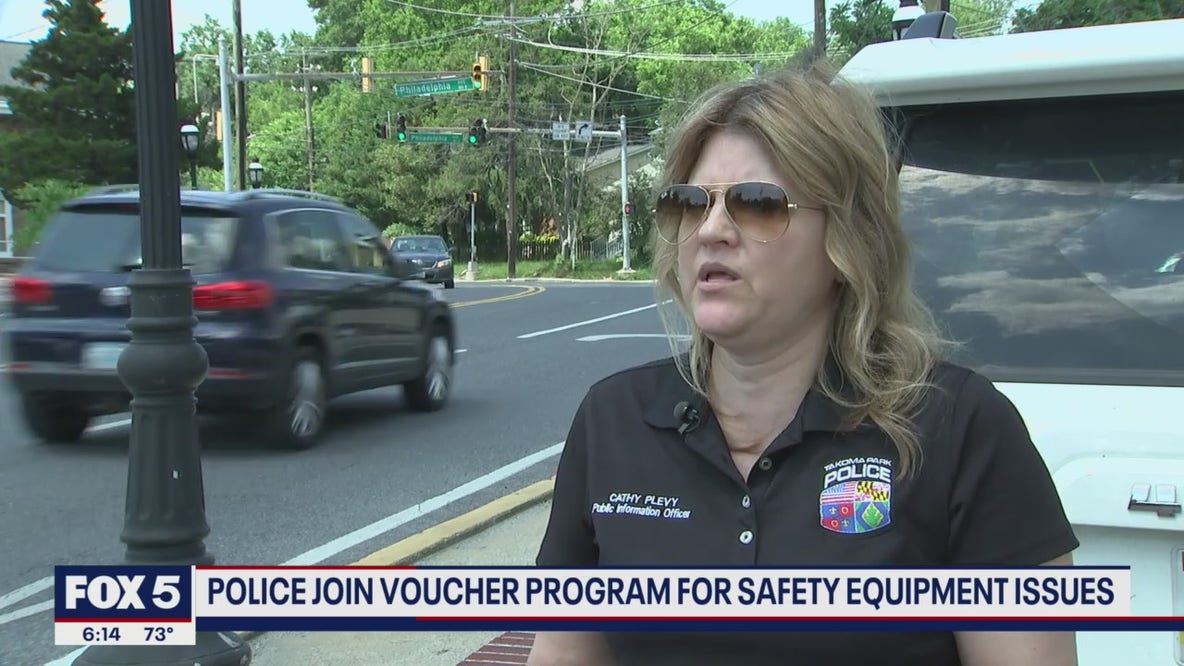 Takoma police join voucher program for safety equipment issues